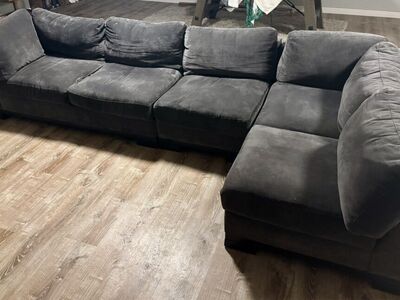 Dark Gray Couch