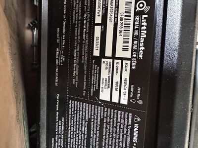 Garage Door Assembly And Liftmaster Garage Opener