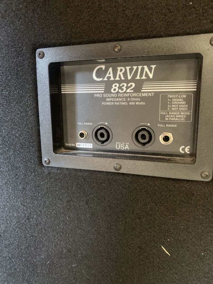 Carvin speakers