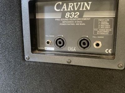 Carvin speakers