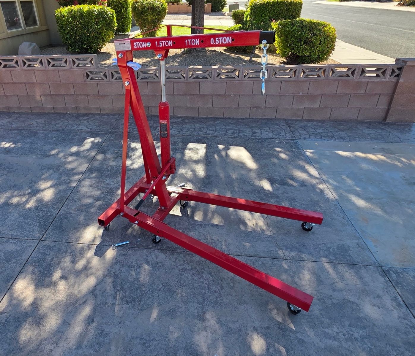 Foldable Engine Hoist / Shop Crane
