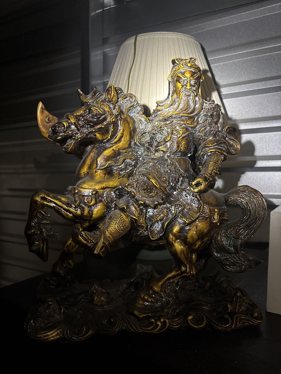 Oriental Warrior On Horseback