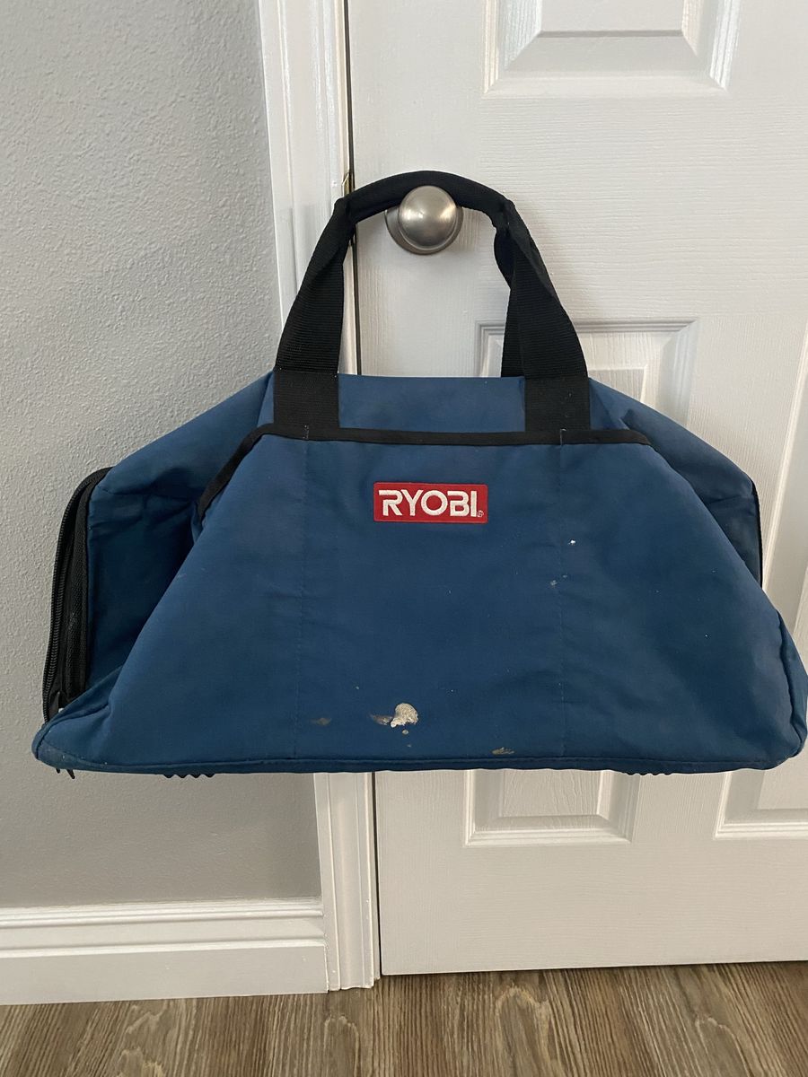 Large Ryobi Canvas Tool Bag for Power & Hand Tools 