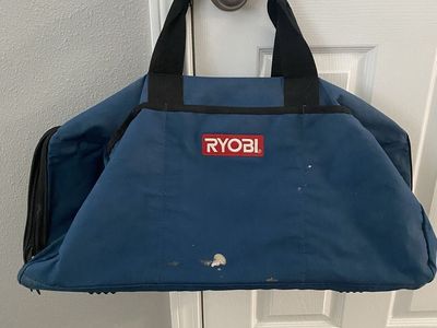 Large Ryobi Canvas Tool Bag for Power & Hand Tools