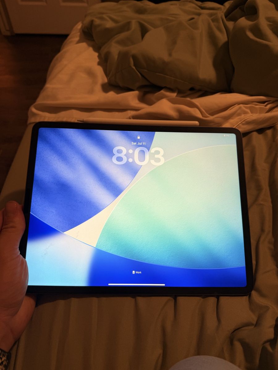 Apple iPad Pro 12.9” with Apple Pencil