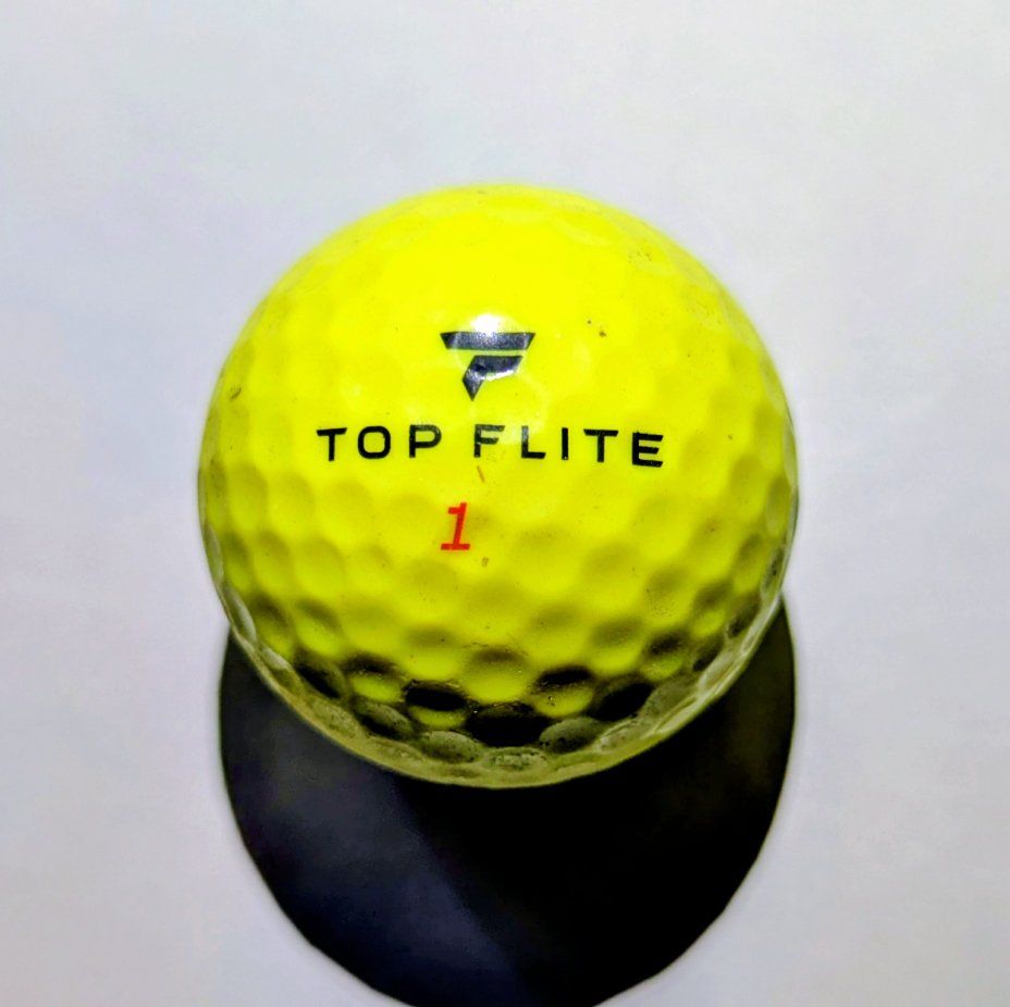 50 CENTS Topflite Golf Balls