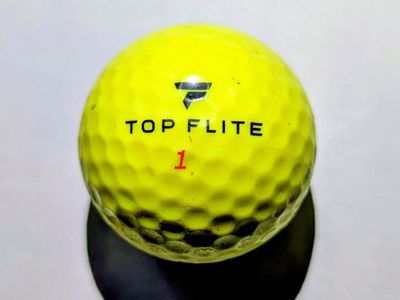 50 CENTS Topflite Golf Balls