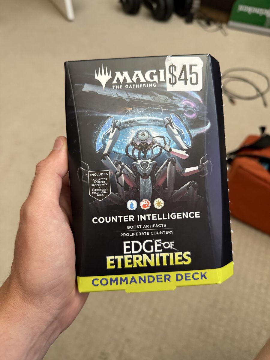 Magic: Commander Deck - Counter Intelligence (Sealed/Open)