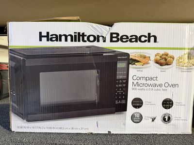 Hamilton Beach Compact Microwave NEW In Box
