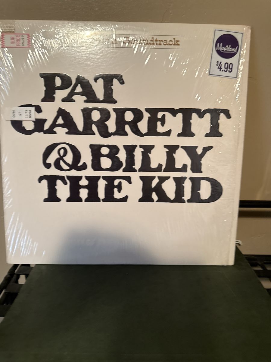 Pat Garrett & Billy The Kid Original Soundtrack Vinyl LP Record Bob Dylan
