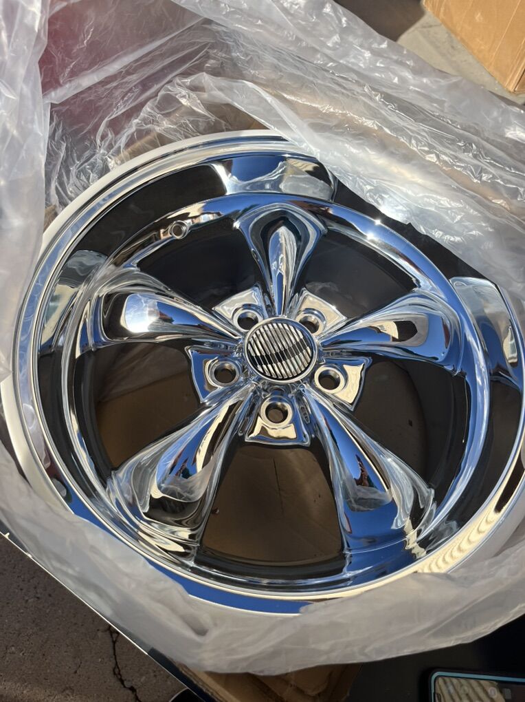 1 NEW RIM Chrome 18x10 106C-816545