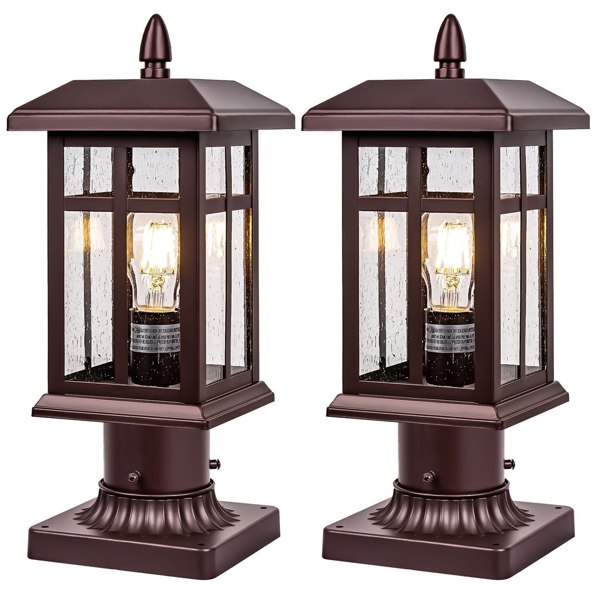 Post Lights, Brilvibera Bronze