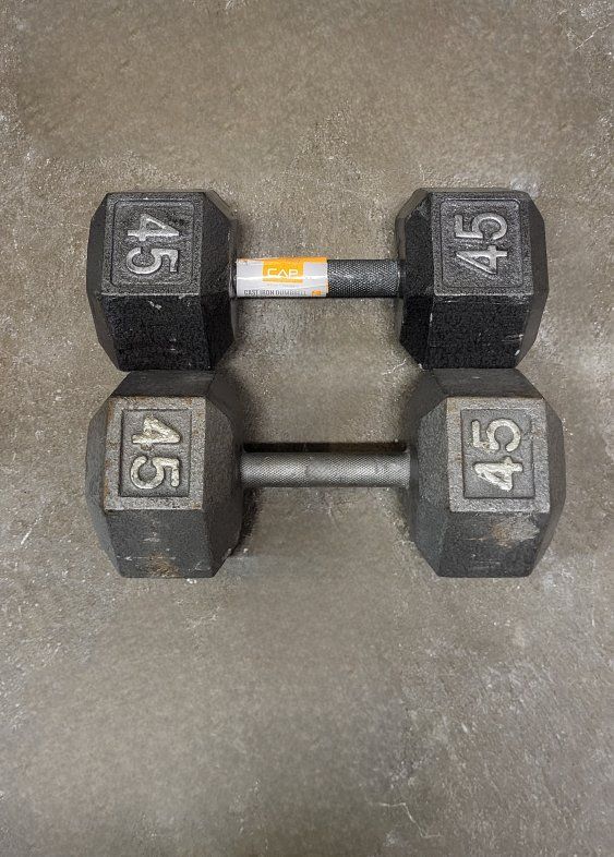 dumbbells 90 pounds