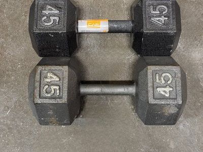 dumbbells 90 pounds