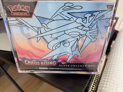 Chaos Rising Pokemon Center ETB w/ case