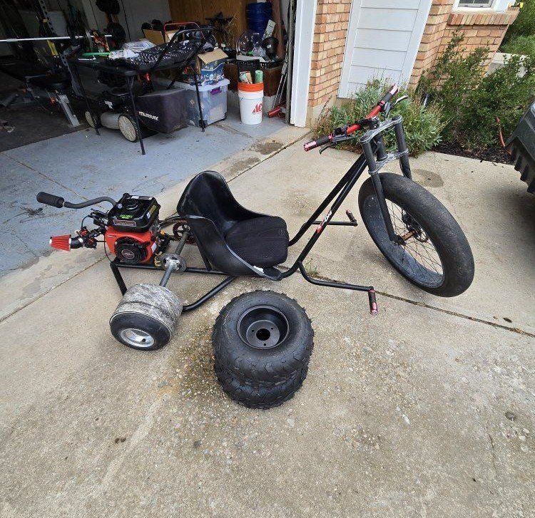 Large Drift Trike with new upgraded predator engine