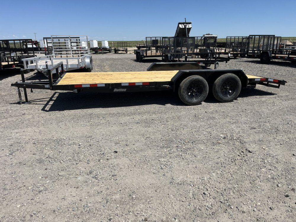 2026 Dutton Trailers 81"x18' Car/Racing Trailer