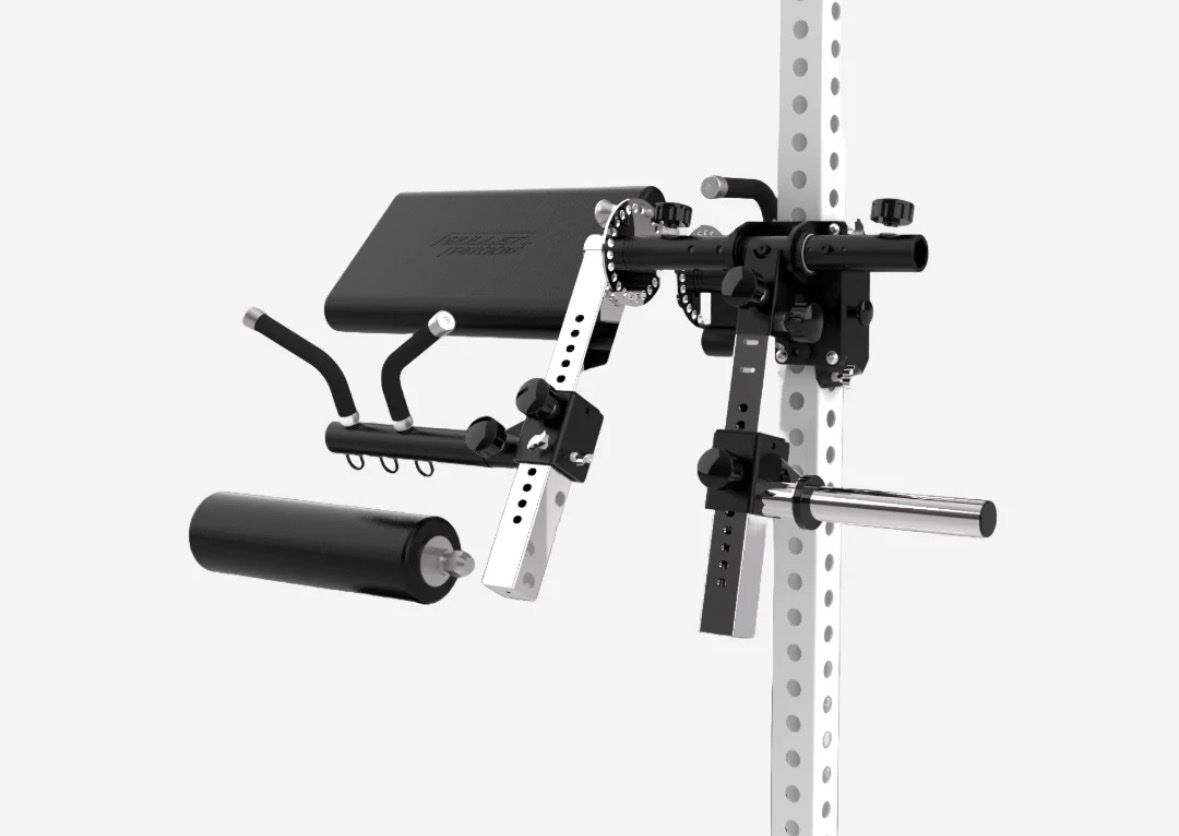 Bulletproof Fitness Rack Attachment Adjustable Multi-Use Gym Equipment