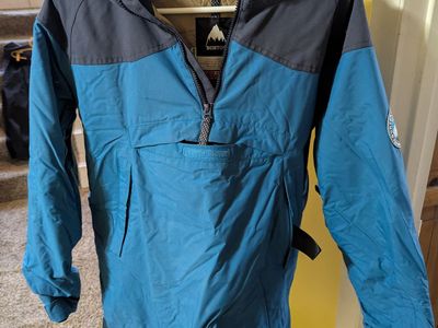 Burton boys size xl pull over snowboarding jacket