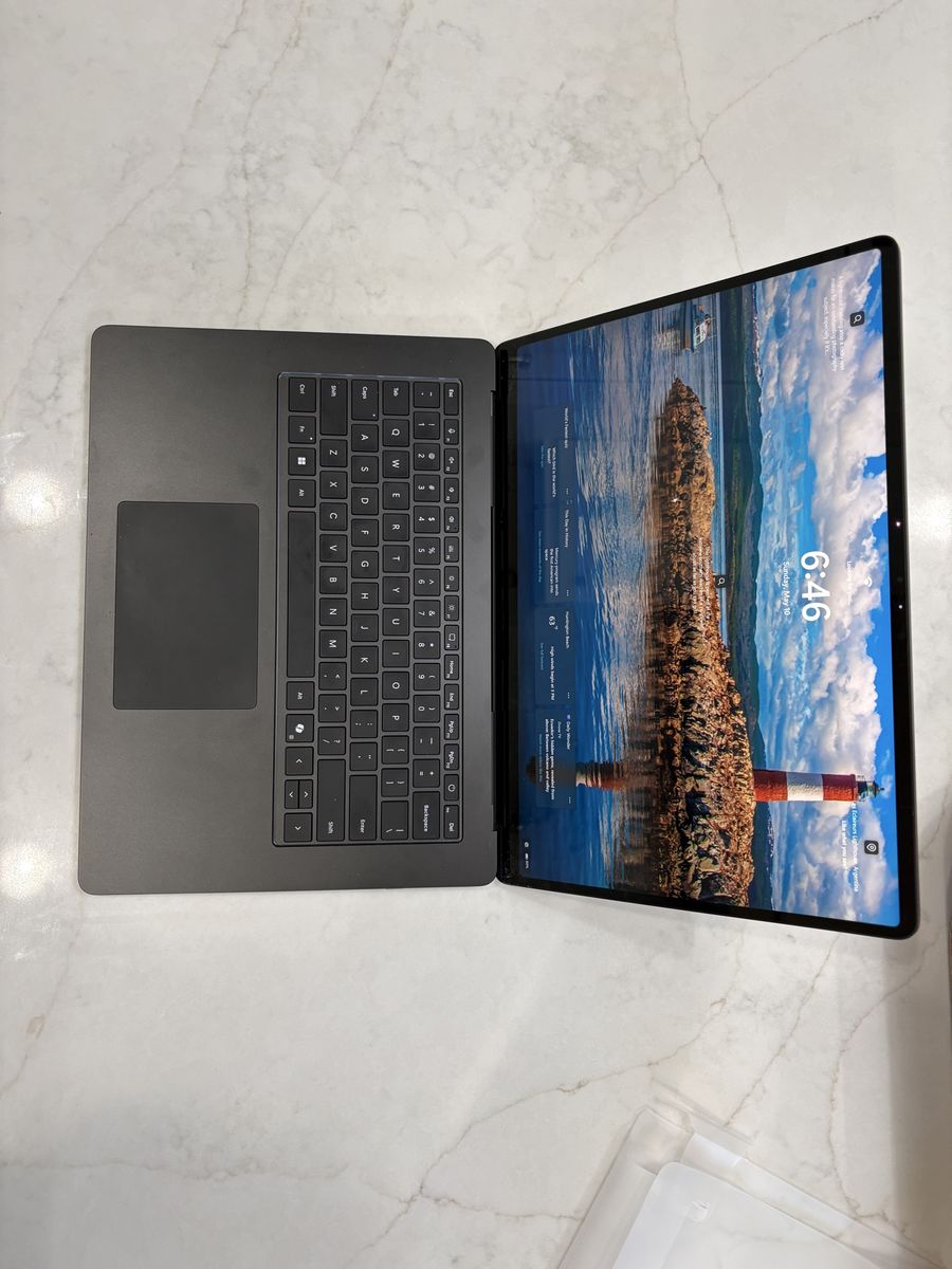 Microsoft Surface Laptop 4 - 15" Touchscreen, AMD Ryzen 7, 16GB RAM, 512GB SSD, Matte Black