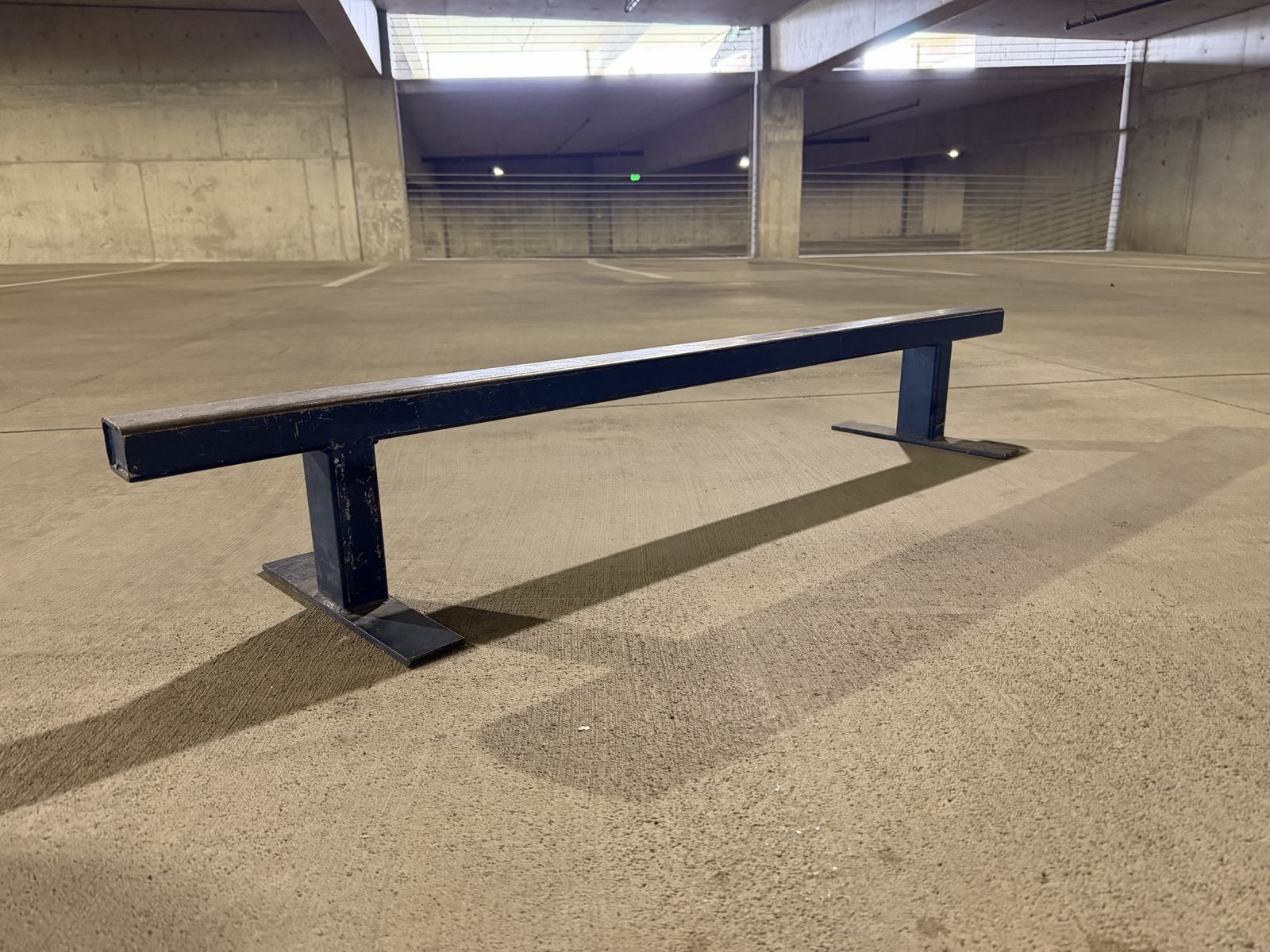 Skate Rail / Grind Box - Sturdy Metal Construction for Skateboarding or Scooters
