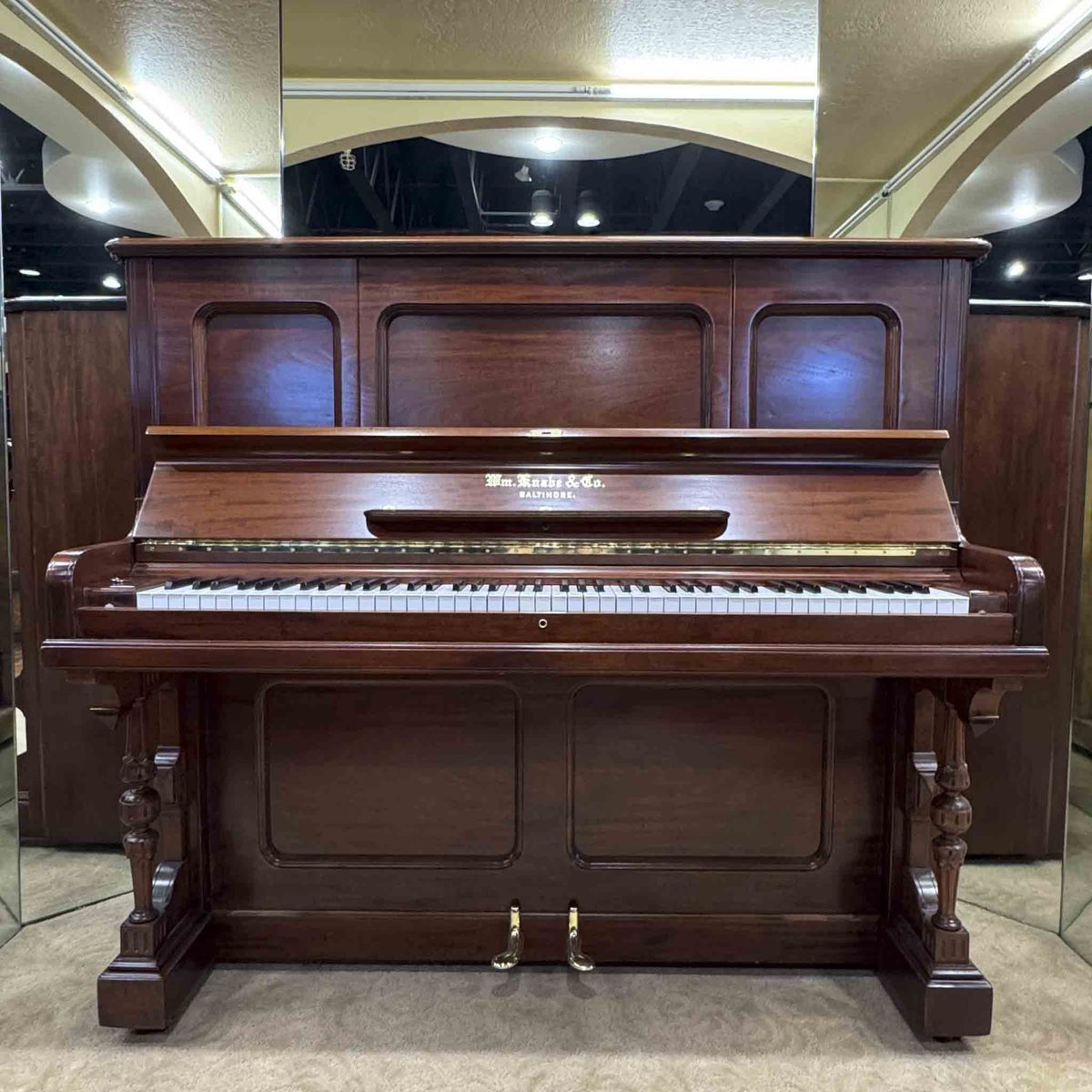 STUNNING LIKE-NEW UPRIGHT PIANO
