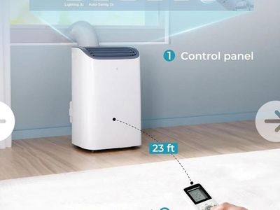 NEW Euhomy 12,000 BTU 4 in 1 Portable AC with Heat
