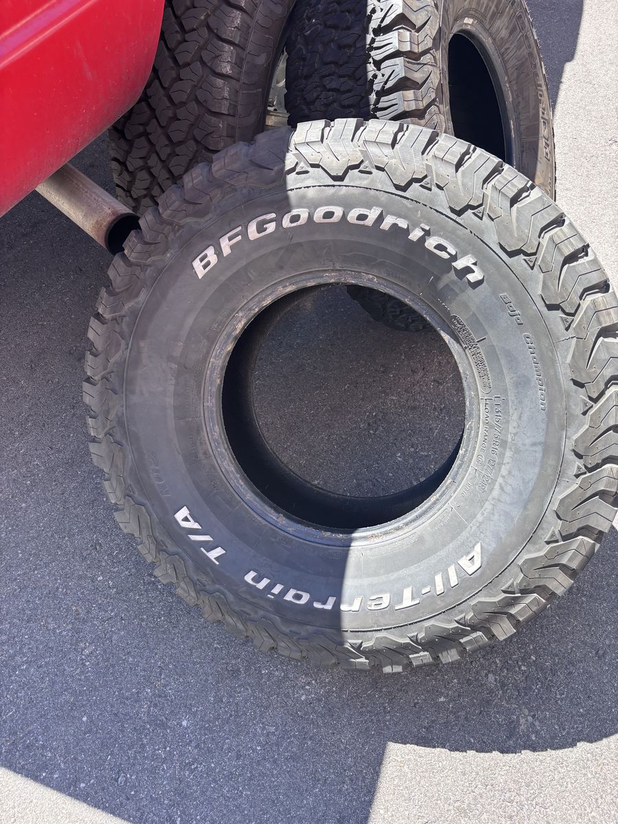 BF Goodrich KO2. 315/75/16 