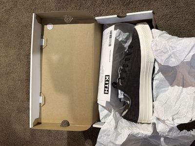 Kith Converse Chuck Taylor All Star 70 Ox Monogram Ganache - Men's US 9.5 Sneakers