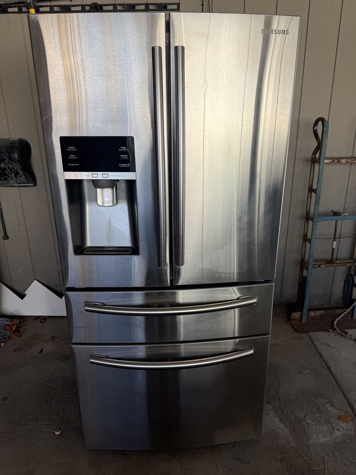 Samsung 33” wide fridge