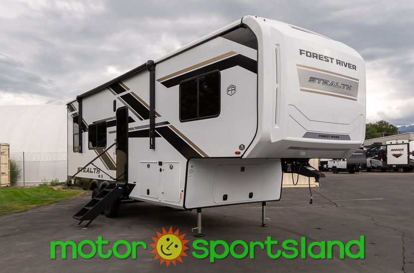 2027 Forest River Stealth 2800 Toy Hauler Garage Outdoor Kitchen