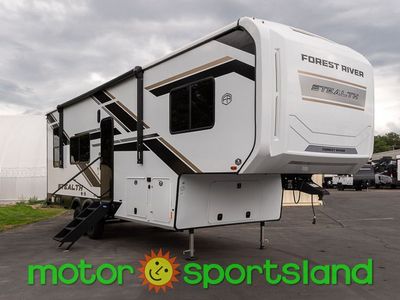 2027 Forest River Stealth 2800 Toy Hauler Garage Outdoor Kitchen