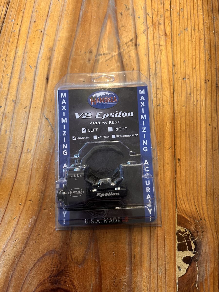 New Hamskea V2 Epsilon Arrow Rest, left handed