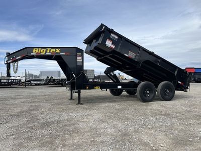 2026 Big Tex Trailers 7x14 14GX Heavy Duty Goosene