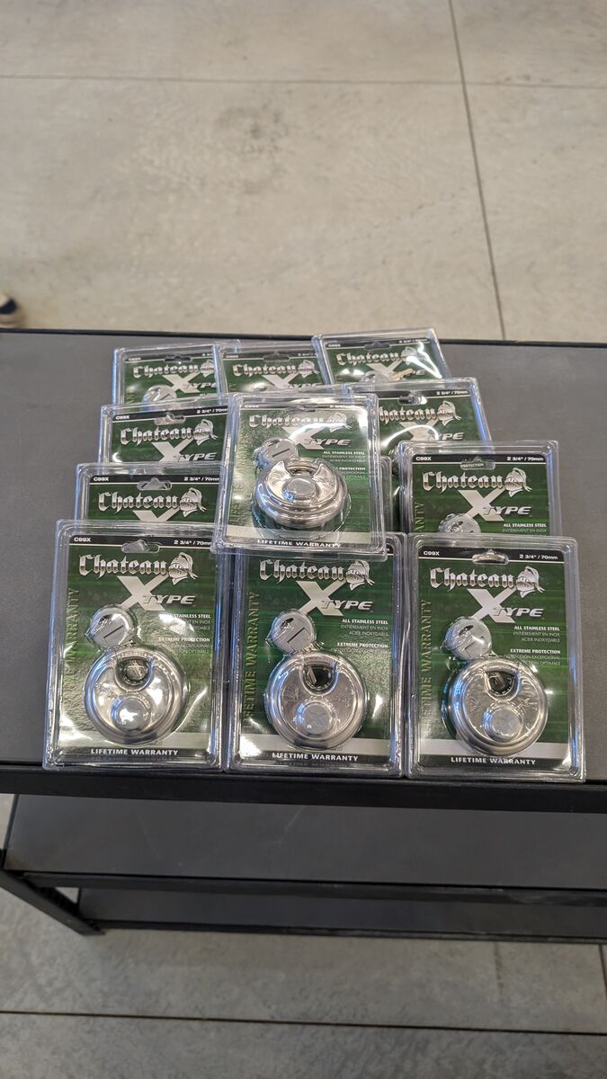 Chateau X Type All Stainless Steel Padlocks C99X