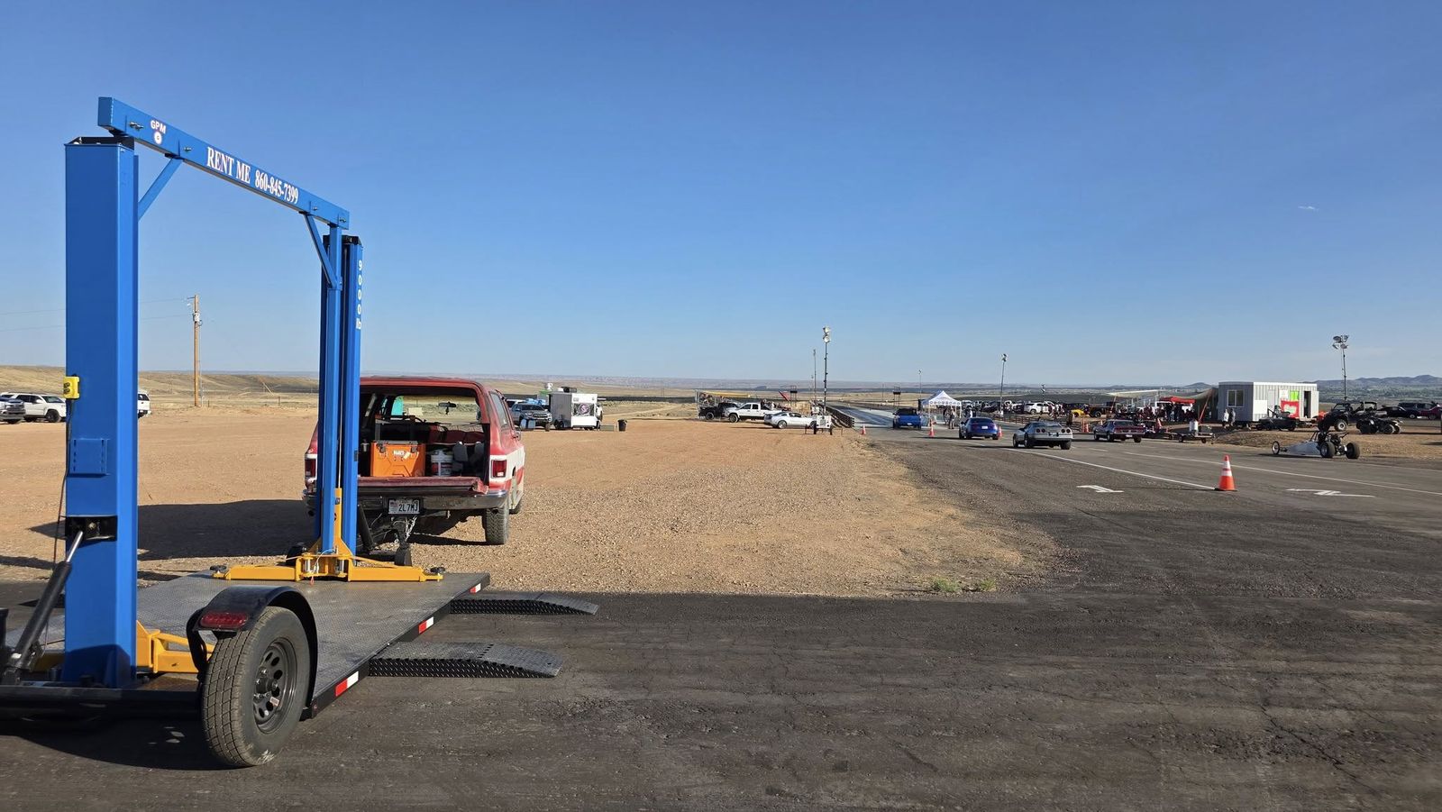9000 LB Portable Car Lift For Sale or Rent