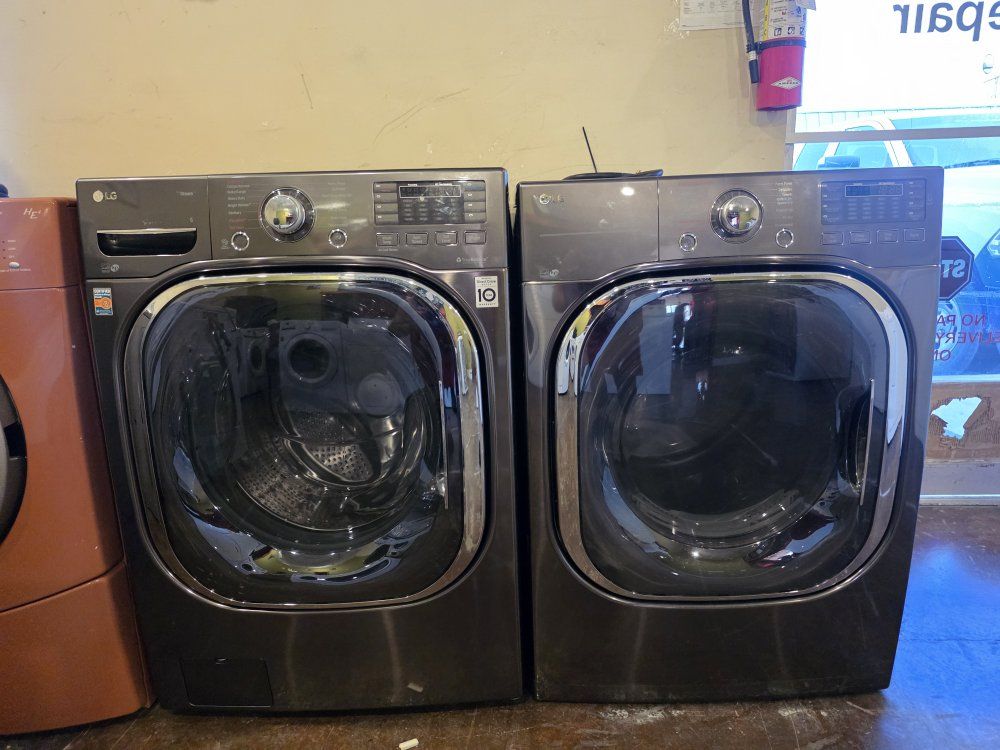 LG WASHER AND ELECTRIC DRYER