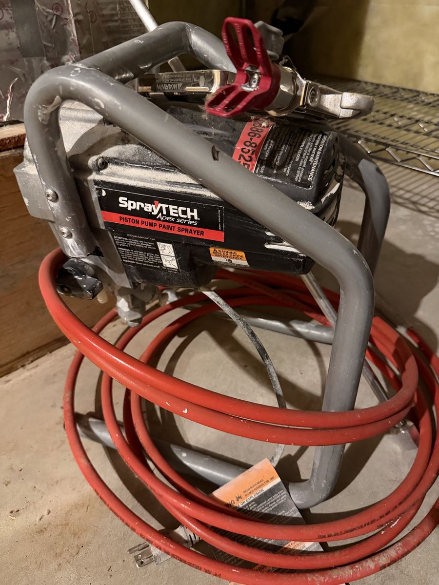 SprayTECH Apex Series Piston Pump Paint Sprayer with Hose and Gun