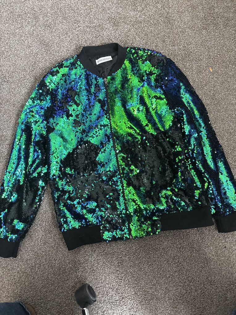 Sequin Jacket Xl