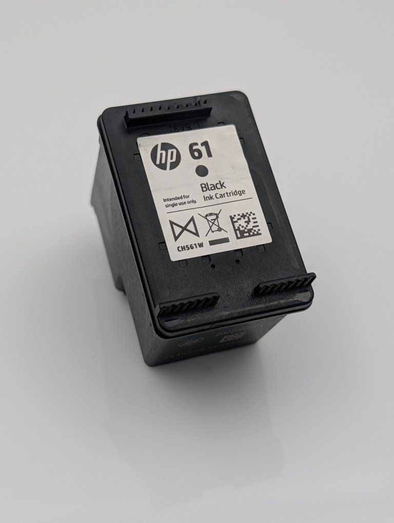 3-PACK HP 61 BLACK INK CARTRIDGES | CH561W | REMANUFACTURED | TESTED