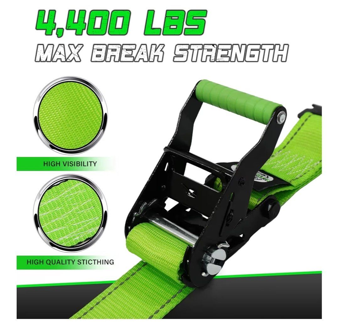 Wheel Chock Tie Down Straps