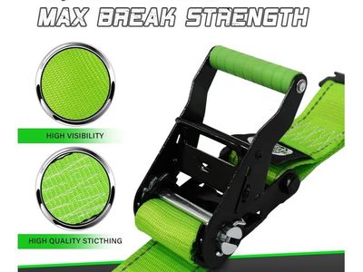 Wheel Chock Tie Down Straps