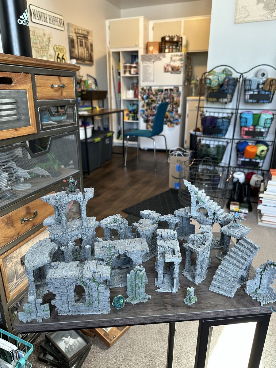 D&D Miniatures Ruins