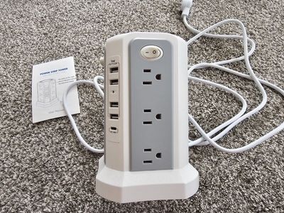 Power strip tower