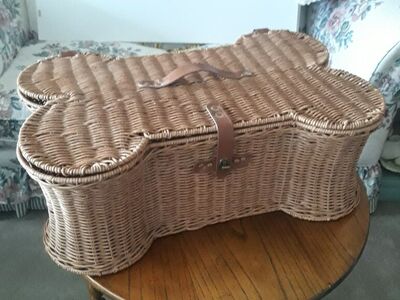 Bone Pet Storage Collection Toy Basket