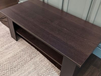 Coffee Table - Dark Brown Color