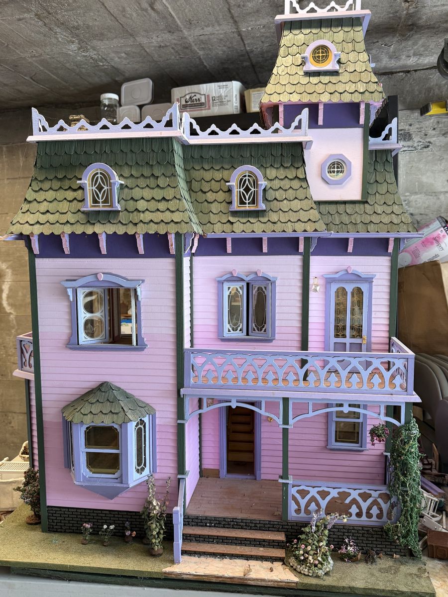 Large Handmade Victorian Dollhouse