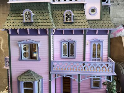 Large Handmade Victorian Dollhouse