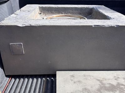 FREE Propane firepit you will need a truck