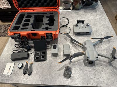 DJI Air 2S Drone w/ Fly more combo and custom Nanuk 915 Hardcase.